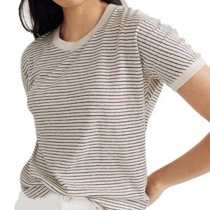 Madewell Striped T-Shirt (Size M)